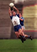 30 January 2000; Eamonn O'Hara of Connacht in action against Ciaran O'Sullivan of Munster during the Railway Cup Football Championship Semi-Final between Connacht and Munster at McHale Park in Castlebar, Mayo. Photo by Matt Browne/Sportsfile