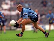 30 July 2000; Stephen Mills of Dublin during the Leinster Minor Football Championship Final between Dublin and Westmeath at Croke Park in Dublin. Photo by Ray McManus/Sportsfile