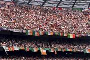 18 June 1994; Republic of Ireland supporters prior to the FIFA World Cup 1994 Group E match between Republic of Ireland and Italy at Giants Stadium in New Jersey, USA. Photo by David Maher/Sportsfile