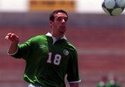 5 May 2000; George Snee of Republic of Ireland during the UEFA U16 European Championship Finals Group A match between Republic of Ireland and England at Ashkelon Municipal Stadium in Ashkelon, Israel. Photo by David Maher/Sportsfile