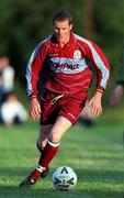 25 July 2000; Scott Morgan of Galway United during the Pre-Season Friendly match between Galway United and Sligo Rover in Athenry, Galway. Photo by Matt Browne/Sportsfile