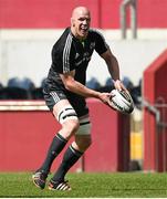 26 May 2015; Munster's Paul O'Connell in action during squad training. Thomond Park, Limerick. Picture credit: Diarmuid Greene / SPORTSFILE