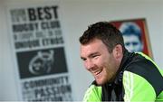 26 May 2015; Munster's Peter O'Mahony during a press conference. Thomond Park, Limerick. Picture credit: Diarmuid Greene / SPORTSFILE