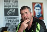 26 May 2015; Munster head coach Anthony Foley during a press conference. Thomond Park, Limerick. Picture credit: Diarmuid Greene / SPORTSFILE