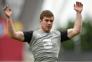 27 May 2015; Ireland's Luke McGrath stretches during the captain's run. Thomond Park, Limerick. Picture credit: Diarmuid Greene / SPORTSFILE
