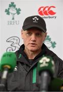 27 May 2015; Ireland head coach Joe Schmidt speaking during a press conference. Thomond Park, Limerick. Picture credit: Diarmuid Greene / SPORTSFILE