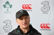 27 May 2015; Ireland head coach Joe Schmidt during a press conference. Thomond Park, Limerick. Picture credit: Diarmuid Greene / SPORTSFILE