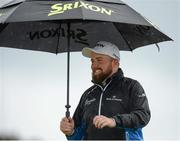 27 May 2015; Shane Lowry on the 10th hole. Dubai Duty Free Irish Open Golf Championship 2015, Pro-Am. Royal County Down Golf Club, Co. Down. Picture credit: Oliver McVeigh / SPORTSFILE