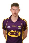 26 May 2015; Naomhán Rossiter, Wexford. Wexford Football Squad Portraits 2015, Enniscorthy, Co. Wexford. Picture credit: Stephen McCarthy / SPORTSFILE