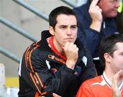 29 June 2008; Aaron Kernan, Armagh, on the bench. GAA Football Ulster Senior Championship Semi-Final, Down v Armagh, St Tighearnach's Park, Clones, Co. Monaghan. Picture credit: Oliver McVeigh / SPORTSFILE
