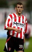27 June 2008; Niall McGinn, Derry City. eircom league Premier Division, Derry City v St Patrick's Athletic, Brandywell, Derry. Picture credit: Oliver McVeigh / SPORTSFILE