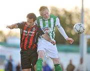 15 July 2008; Neale Fenn, Bohemians, in action against Derek Foran, Bray Wanderers. eircom League Premier Division, Bray Wanderers v Bohemians, Carlisle Grounds, Bray, Co. Wicklow. Picture credit: Brian Lawless / SPORTSFILE