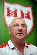 16 July 2008; Shelbourne manager Dermot Keely during a Shelbourne and Dundalk joint press conference in advance of their match on Friday night. Tolka Park, Dublin. Picture credit: Brian Lawless / SPORTSFILE