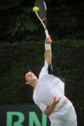 18 July 2008; Colin O'Brien, Ireland, in action during his match. Ireland v Ukraine - Davis Cup 2008, Europe Africa Zone Group II, ColinO'Brien.v.SegiyStakhovsky. Fitzwilliam Lawn Tennis Club, Dublin. Picture credit: Brian Lawless / SPORTSFILE
