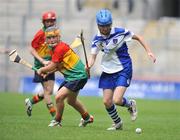 14 July 2008; Ciara Hallahan, Waterford, in action against Ciara Quirke, Carlow, during the Coillte Camogie - U14 Development Squads Blitz Day. Over 240 players from Antrim, Carlow, Cavan, Down, Louth, Roscommon, Waterford and Wexford had the once in a lifetime opportunity to play on the hallowed turf of Croke Park. Coillte Camogie - U14 Development Squads Blitz Day, Croke Park, Dublin. Picture credit: Stephen McCarthy / SPORTSFILE