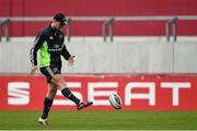 26 May 2015; Munster's Tyler Bleyendaal in action during squad training. Thomond Park, Limerick. Picture credit: Diarmuid Greene / SPORTSFILE
