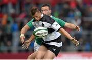 28 May 2015; Zane Kirchner, Barbarians, in action against Dave Kearney, Ireland. International Rugby Friendly, Ireland v Barbarians. Thomond Park, Limerick. Picture credit: Diarmuid Greene / SPORTSFILE
