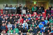 28 May 2015; The Ireland management team, top left, during the game. International Rugby Friendly, Ireland v Barbarians. Thomond Park, Limerick. Picture credit: Diarmuid Greene / SPORTSFILE
