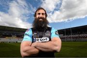 29 May 2015; Glasgow Warriors captain Josh Strauss ahead of the Guinness PRO12 Final. Kingspan Stadium, Ravenhill Park, Belfast. Photo by Sportsfile