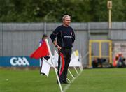 19 July 2008;  Derry manager, Paddy Crozier, a lonely figure on the sideline. GAA Football All-Ireland Senior Championship Qualifier - Round 1, Monaghan v Derry. Clones, Co. Monaghan. Picture credit: Oliver McVeigh / SPORTSFILE
