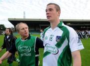 19 July 2008; Ian Ryan, Limerick, with his manager Mickey Ned O'Sullivan at the end of the game. GAA Football All-Ireland Senior Championship Qualifier - Round 1, Limerick v Meath, Gaelic Grounds, Limerick. Picture credit: David Maher / SPORTSFILE