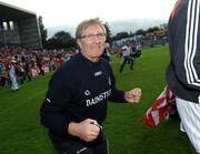 19 July 2008; Cork manager Gerald McCarthy celebrates victory. GAA Hurling All-Ireland Senior Championship Qualifier - Round 4, Cork v Galway, Thurles, Co. Tipperary. Picture credit: Ray McManus / SPORTSFILE