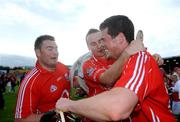 19 July 2008; Shane O'Neill, the Cork corner-back, is congratulated by supporters. GAA Hurling All-Ireland Senior Championship Qualifier - Round 4, Cork v Galway, Thurles, Co. Tipperary. Picture credit: Ray McManus / SPORTSFILE