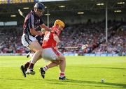 19 July 2008; Joe Deane, Cork, in action against Shane Kavanagh, Galway. GAA Hurling All-Ireland Senior Championship Qualifier - Round 4, Cork v Galway, Thurles, Co. Tipperary. Picture credit: Ray McManus / SPORTSFILE