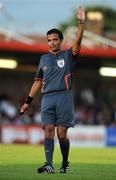 17 July 2008; Referee Svein-Erik Edvartsen, Norway. UEFA Cup First Qualifying Round, 1st Leg, Cork City v FC Haka, Turners Cross, Cork. Picture credit: Stephen McCarthy / SPORTSFILE