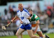 19 July 2008; John Mullane, Waterford, in action against Rory Hanniffy, Offaly. GAA Hurling All-Ireland Senior Championship Qualifier - Round 4, Offaly v Waterford, Thurles, Co. Tipperary. Picture credit: Ray McManus / SPORTSFILE