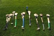 19 July 2008; Spare Waterford hurleys on the sideline. GAA Hurling All-Ireland Senior Championship Qualifier - Round 4, Offaly v Waterford, Thurles, Co. Tipperary. Picture credit: Ray McManus / SPORTSFILE