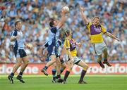 20 July 2008; Barry Cahill, Dublin, in action against Eric Bradley, Wexford. GAA Football Leinster Senior Championship Final, Dublin v Wexford, Croke Park, Dublin. Picture credit: Damien Eagers / SPORTSFILE