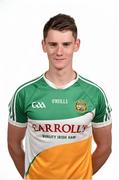 30 May 2015; Emmet Nolan, Offaly. Offaly Hurling Squad Portraits 2015. Mount St. Joseph Abbey, Roscrea, Co. Tipperary. Picture credit: Stephen McCarthy / SPORTSFILE