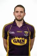 29 May 2015; Niall Breen, Wexford. Wexford Hurling Squad Portraits 2015, Wexford Park, Wexford. Picture credit: Stephen McCarthy / SPORTSFILE