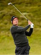 30 May 2015; Anders Hansen, Denmark, watches his second shot to the 2nd green. Dubai Duty Free Irish Open Golf Championship 2015, Day 3. Royal County Down Golf Club, Co. Down. Picture credit: Oliver McVeigh / SPORTSFILE