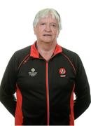 26 May 2015; Brian McIver, Derry Manager. Derry Football Squad Portraits 2015, Owenbeg, Derry. Picture credit: Oliver McVeigh / SPORTSFILE