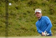 30 May 2015; Soren Kjeldsen, Denmark, with his third shot on to the 9th Green. Dubai Duty Free Irish Open Golf Championship 2015, Day 3. Royal County Down Golf Club, Co. Down. Picture credit: Oliver McVeigh / SPORTSFILE