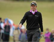 30 May 2015; Luke Donald, England, walks on to the 9th Green. Dubai Duty Free Irish Open Golf Championship 2015, Day 3. Royal County Down Golf Club, Co. Down. Picture credit: Oliver McVeigh / SPORTSFILE