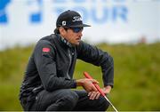 30 May 2015; Rafa Cabrera Bello, Spain on the 18th Green. Dubai Duty Free Irish Open Golf Championship 2015, Day 3. Royal County Down Golf Club, Co. Down. Picture credit: Oliver McVeigh / SPORTSFILE