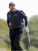 31 May 2015; Shane Lowry, Ireland, on the 8th green. Dubai Duty Free Irish Open Golf Championship 2015, Final Day. Royal County Down Golf Club, Co. Down. Picture credit: John Dickson / SPORTSFILE