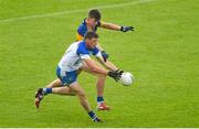 31 May 2015; Patrick Hurney, Waterford, in action against Steven O'Brien, Tipperary. Munster GAA Football Senior Championship, Quarter-Final, Waterford v Tipperary. Semple Stadium, Thurles, Co. Tipperary. Picture credit: Diarmuid Greene / SPORTSFILE