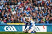 31 May 2015; Longford goalkeeper Paddy Collum after conceding his side's second goal. Leinster GAA Football Senior Championship, Quarter-Final, Dublin v Longford. Croke Park, Dublin. Picture credit: Stephen McCarthy / SPORTSFILE