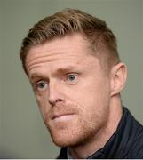 31 May 2015; The Beacon Hospital in association with First Ireland launched their new Sports Medicine Programme with the help of some past and present Republic of Ireland International soccer players John O’Shea, James McClean, Damien Duff and John Giles. Pictured is Damien Duff. Beacon Hospital, Sandyford, Dublin. Picture credit: Piaras Ó Mídheach / SPORTSFILE