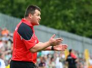 20 July 2008; Tyrone manager Raymond Munroe during the game. ESB Ulster Minor Football Championship Final, Tyrone v Monaghan, St Tighearnach's Park, Clones, Co. Monaghan. Picture credit: Oliver McVeigh / SPORTSFILE