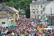 20 July 2008; A general view of fans on their way to the match. GAA Football Ulster Senior Championship Final, Armagh v Fermanagh, St Tighearnach's Park, Clones, Co. Monaghan. Picture credit: Brian Lawless / SPORTSFILE