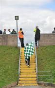 20 July 2008; A Fermanagh fan makes his way into the ground. GAA Football Ulster Senior Championship Final, Armagh v Fermanagh, St Tighearnach's Park, Clones, Co. Monaghan. Picture credit: Brian Lawless / SPORTSFILE