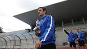 22 July 2008; Stuart Byrne, Drogheda United, arrives for squad training in advance of their UEFA Champions League 1st Qualifying round, 2nd leg, match against Levadia Talinn. Kadrioru Stadium, Talinn, Estonia. Photo by Sportsfile