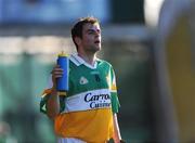 12 July 2008; Offaly's Brendan Murphy watches the last few minutes of the game from the sideline. GAA Hurling All-Ireland Senior Championship Qualifier, Round 3, Limerick v Offaly, Gaelic Grounds, Limerick. Picture credit: Ray McManus / SPORTSFILE