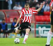 18 July 2008; Niall McGinn, Derry City. eircom League Premier Division, Derry City v Bohemians, Brandywell, Derry, Co. Derry. Picture credit: Oliver McVeigh / SPORTSFILE