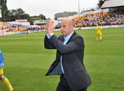 23 July 2008; Leeds United Manager Gary McAlister. Friendly match, Shelbourne v Leeds United, Tolka Park, Dublin. Picture credit: Matt Browne / SPORTSFILE